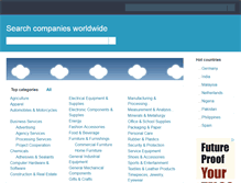 Tablet Screenshot of companylist.org