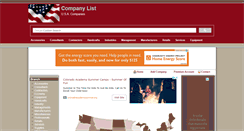 Desktop Screenshot of companylist.us
